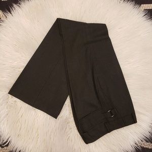 Charcoal gray slacks
